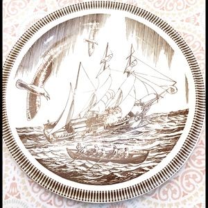 Vintage Vernon Kilns Rockwell Kent Moby Dick